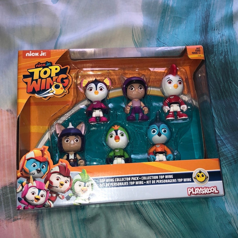Nick Jr. Top Wing Collector Set total 6 figurines